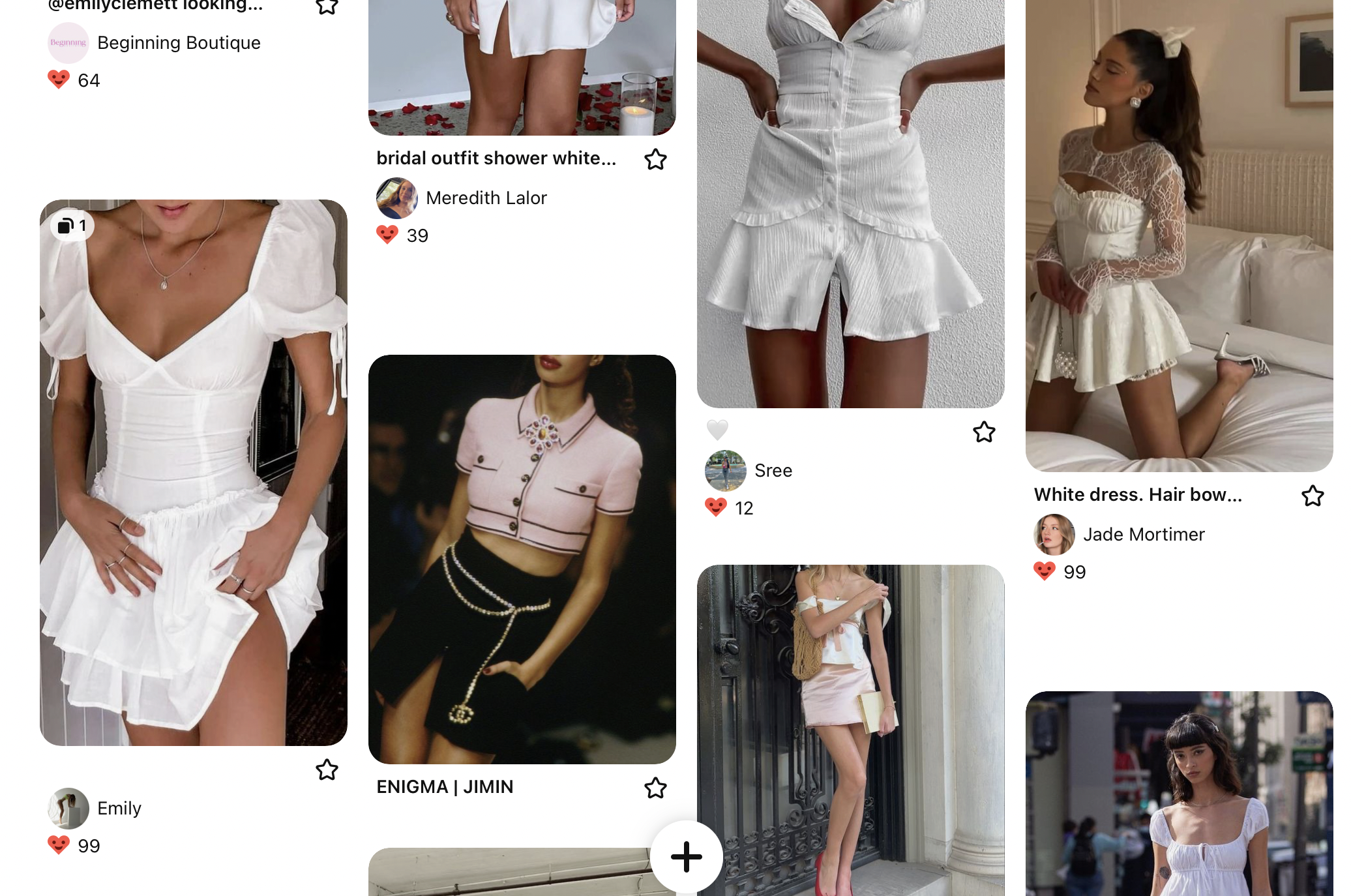 Pinterest board, Tendency